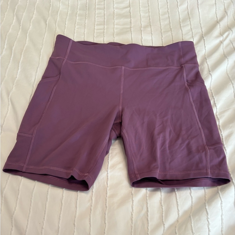 Lululemon biker shorts size 14